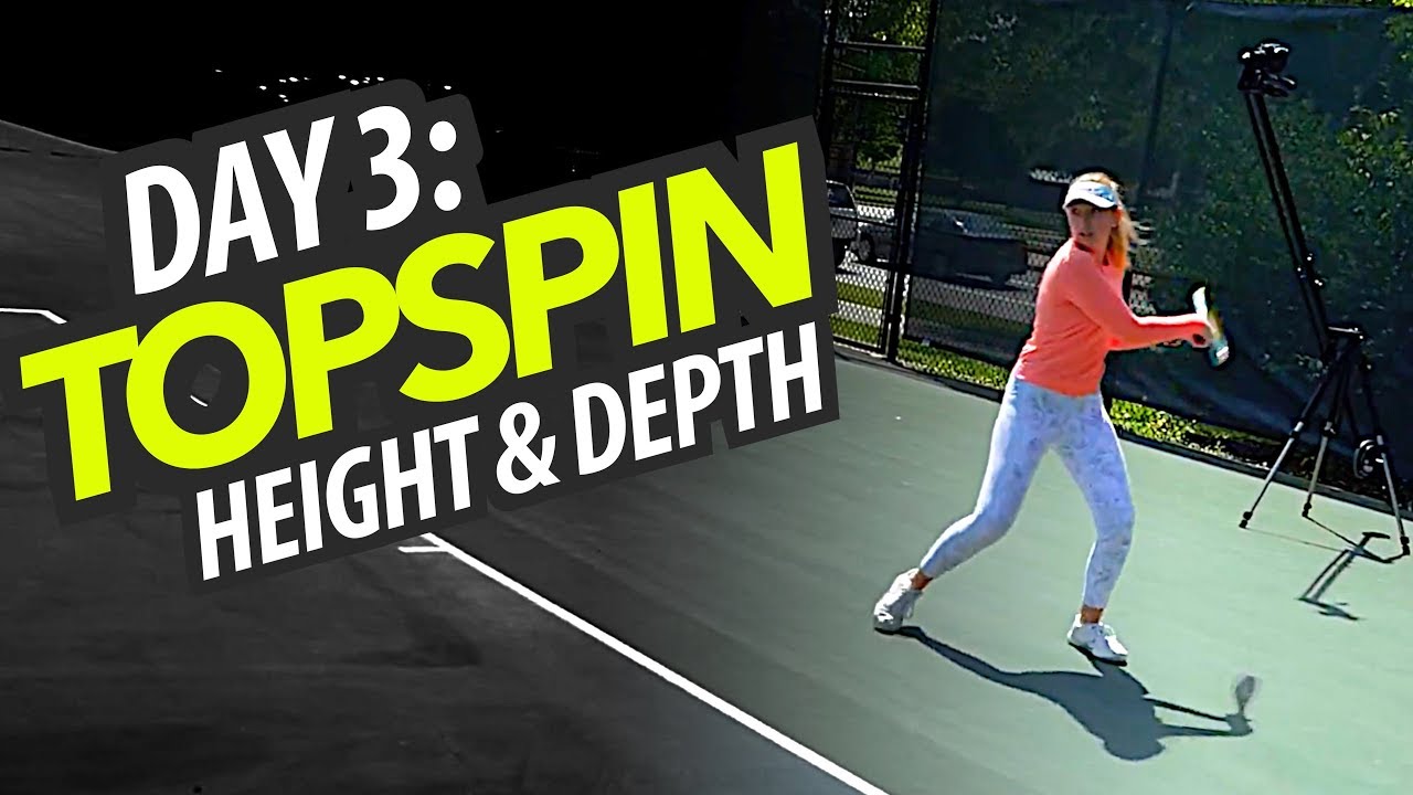 Day 3 - Topspin, Height and Depth - Control