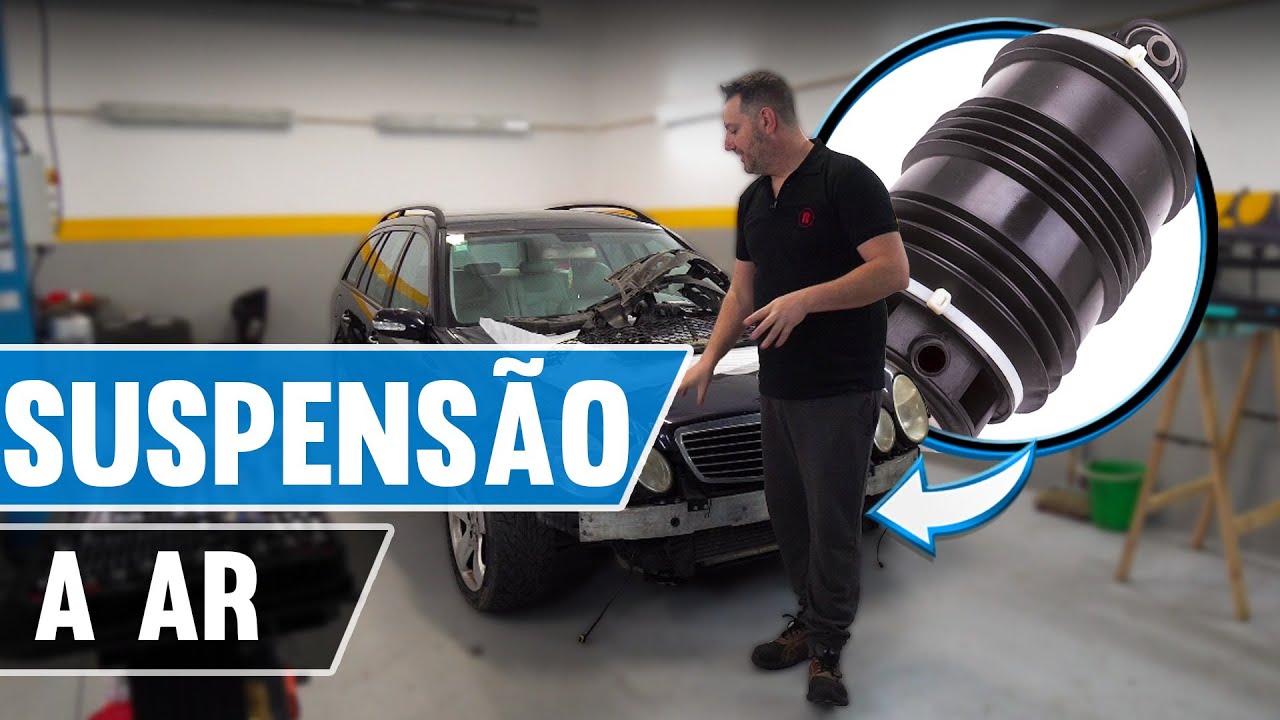DIY - Diagnostico de AVARIAS na SUSPENSÃO MERCEDES Pneumática em w211