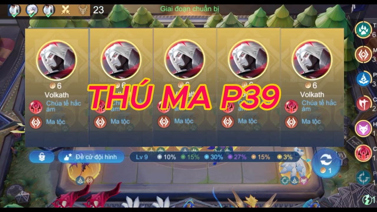 THÚ NHÂN MA TỘC P39 | ĐỘI HÌNH MẠNH NHẤT | CỜ LIÊN QUÂN