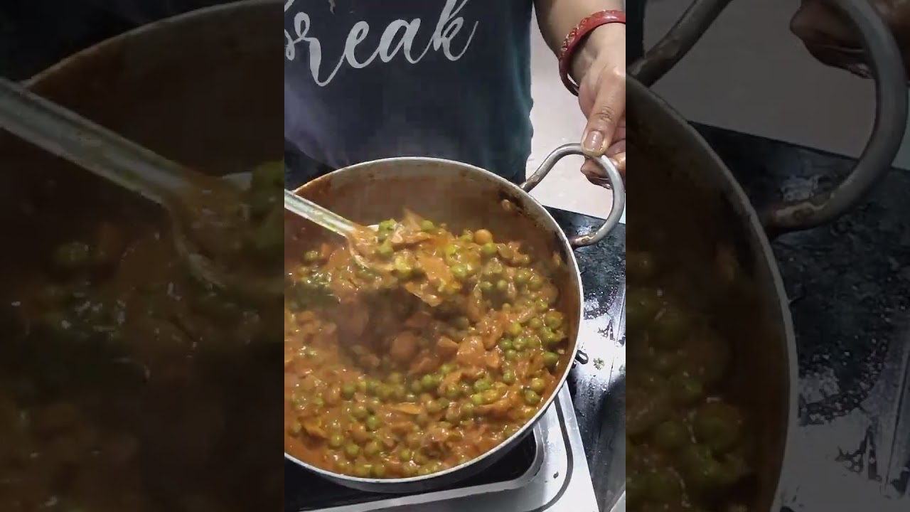 Mater mushroom with lachha paratha ||  #viralvideo 