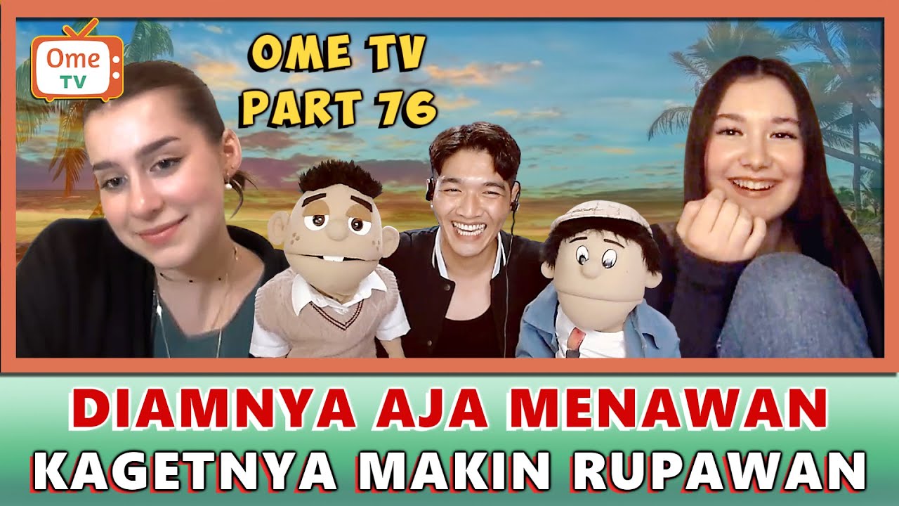 TERKEJUT TERHERAN-HERAN! CEWEK INI BINGUNG LIAT BONEKA YANG BISA BICARA | OME TV ( PART 76 )