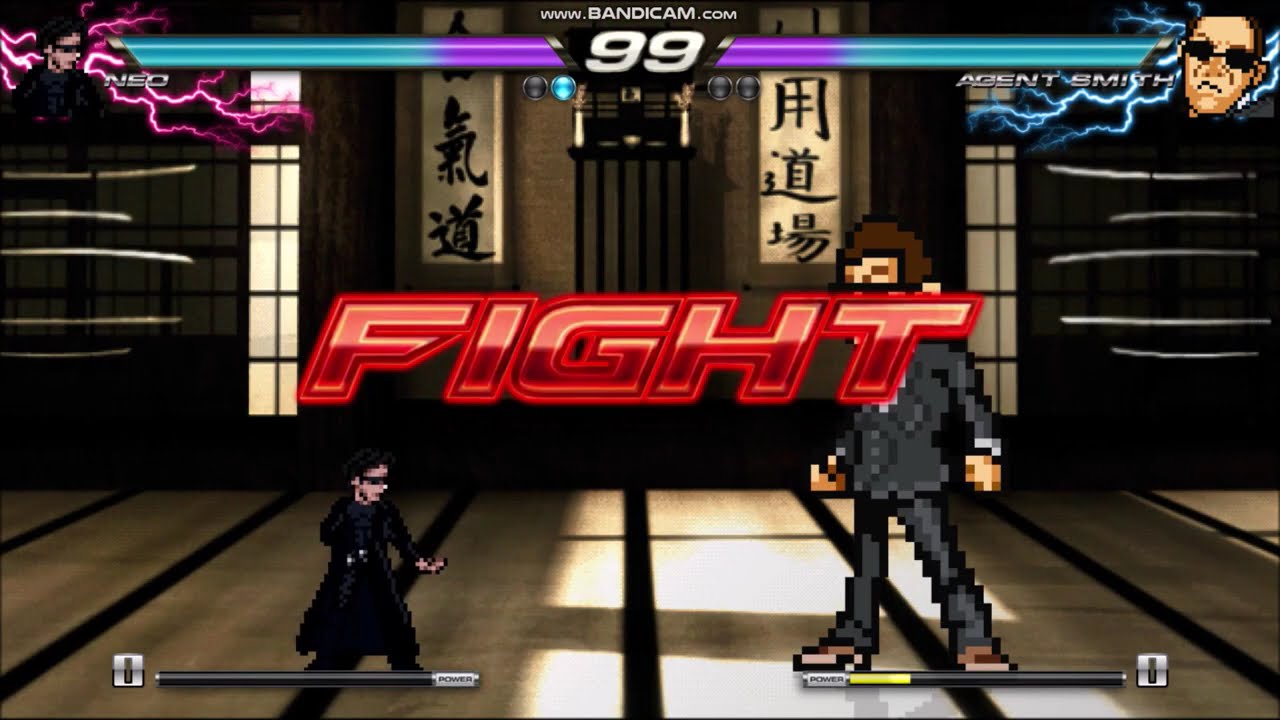 CYBER MUGEN: NEO VS AGENT SMITH
