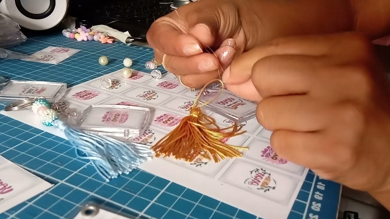 Chaveiro de acrílico personalizado