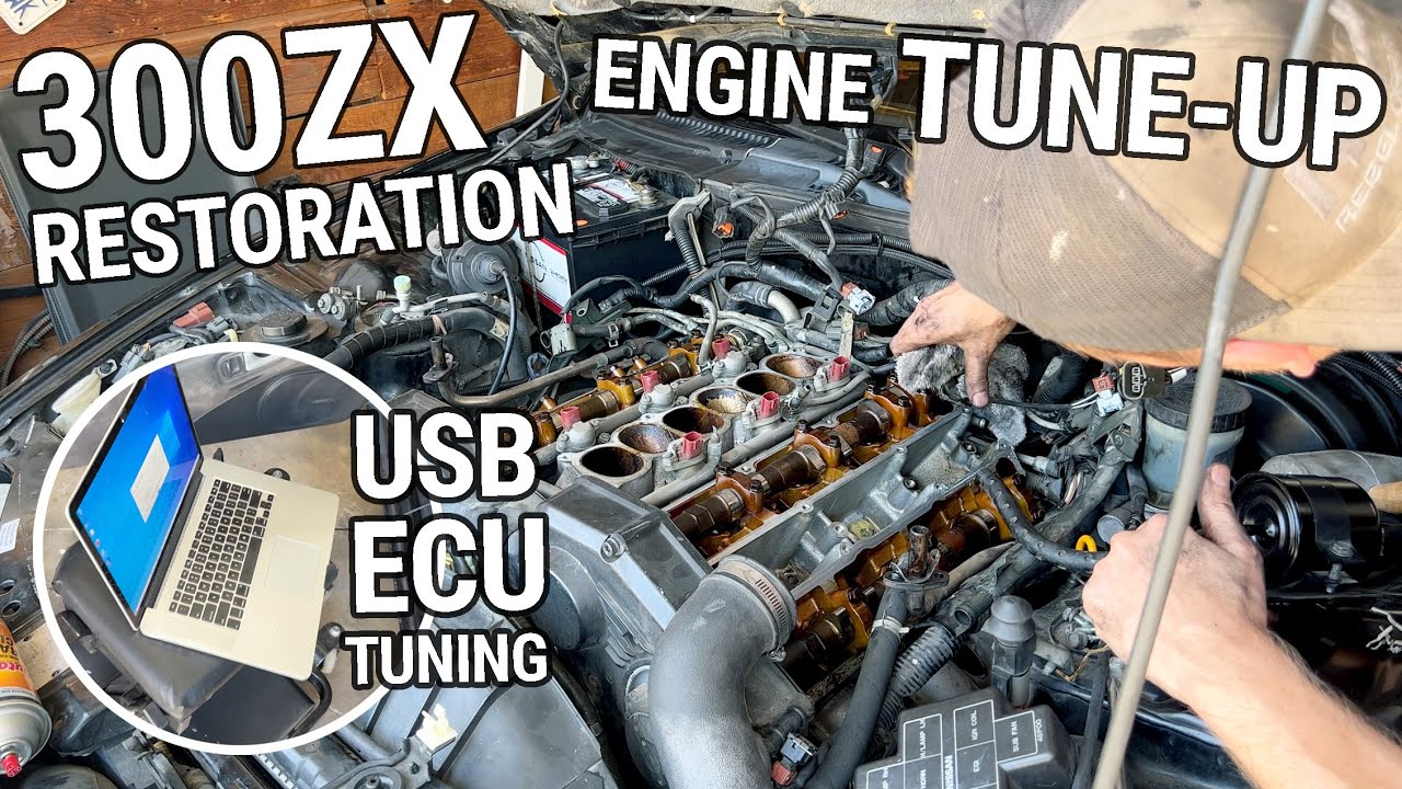 Nissan 300ZX Intake Plenum Install, Ignition Timing, USB Consult Cable Tuning: Restoration Part 7