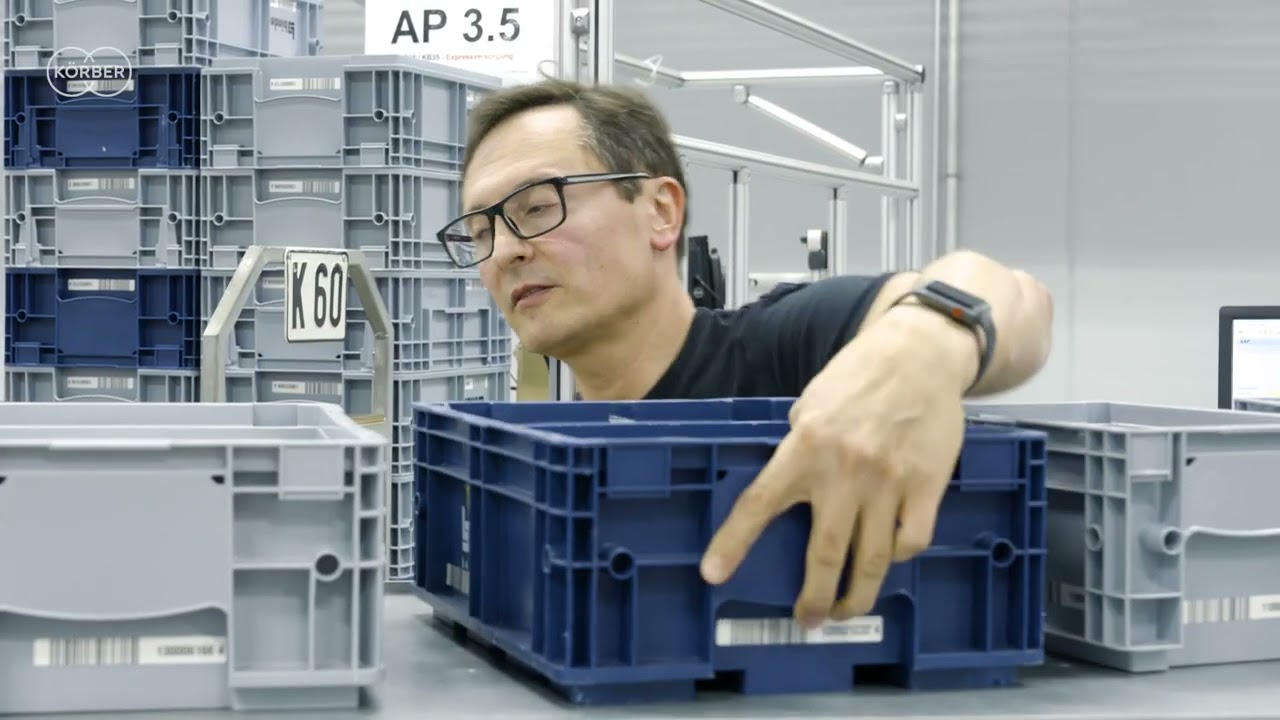 SAP EWM im neuen Zentrallager von binder