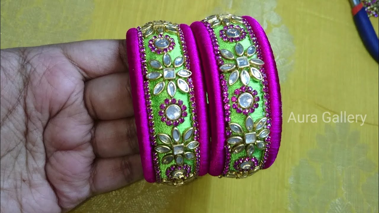 DIY | Stone work in Bangle