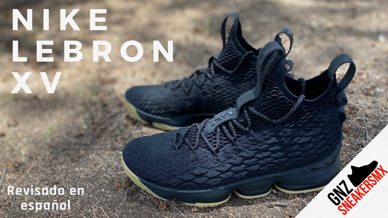 NIKE LEBRON XV Revisado En español GnzSneakersMx