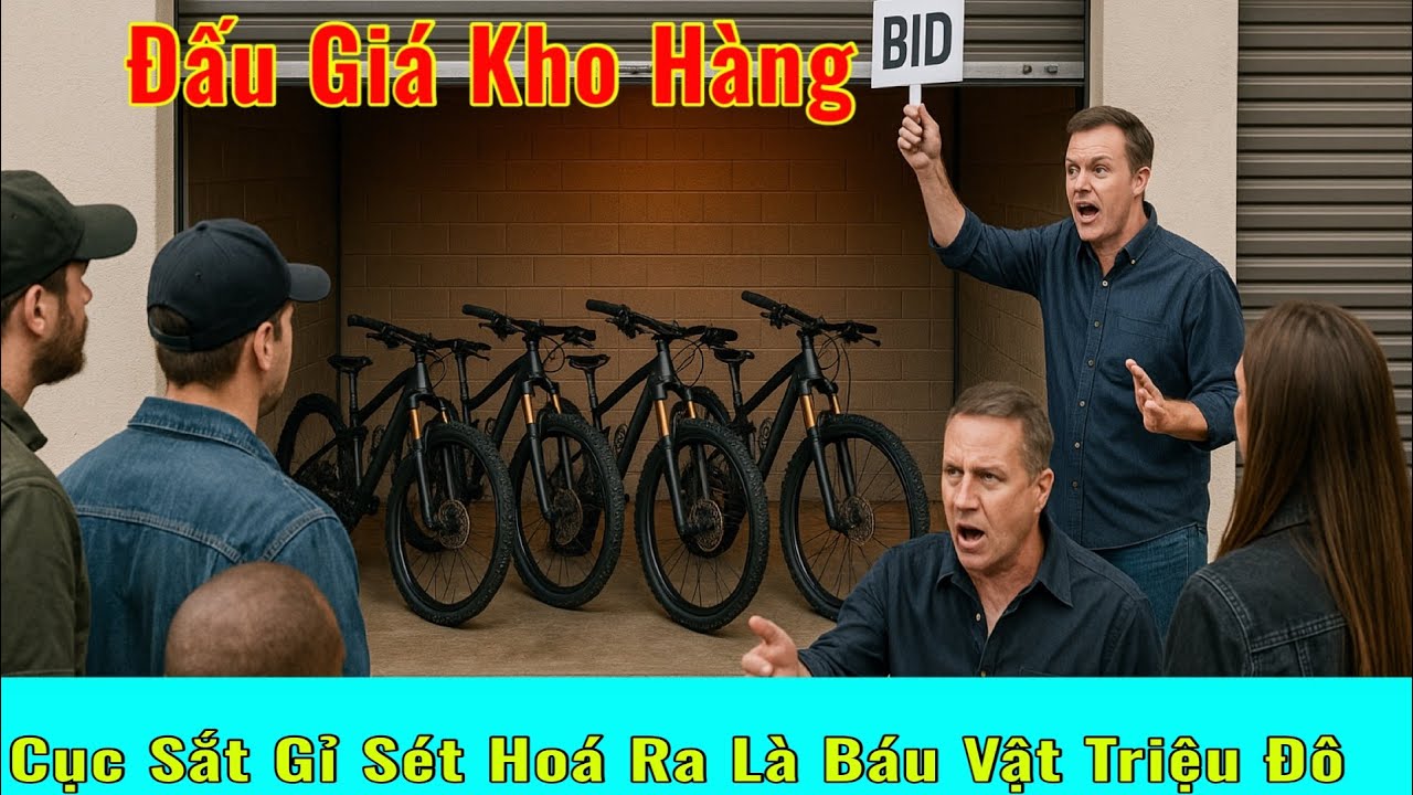 [Đấu giá Kho hàng] Bí Ẩn Đằng Sau Những Kho Hàng Chứa Toàn Báu Vật