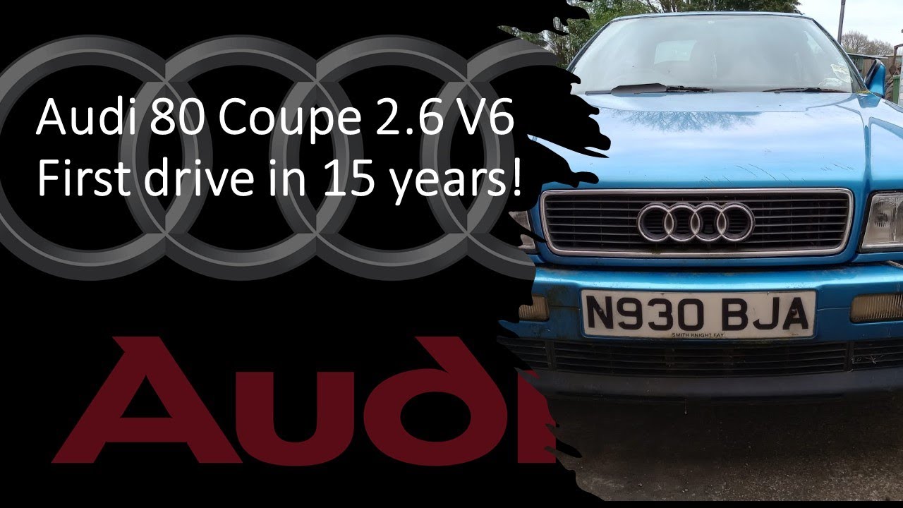 Audi 80 Coupe 2.6 V6 - first drive in 15 years!