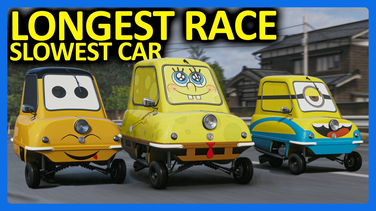 Forza Horizon 6: Мы устроили гонку на самой медленной машине в игре на трассе &laquo;Голиаф&raquo;...