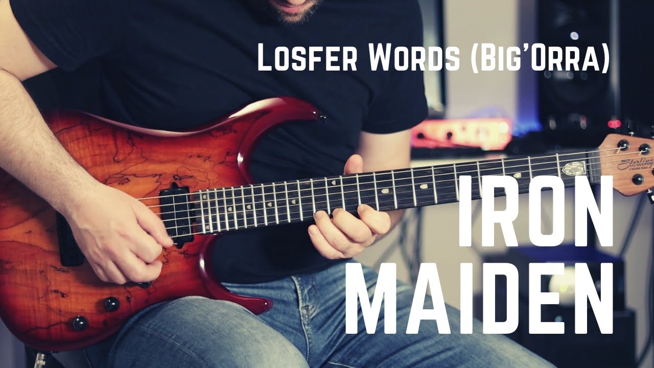 Losfer words - Iron Maiden (Full Cover) - Sterling By Musicman JP150