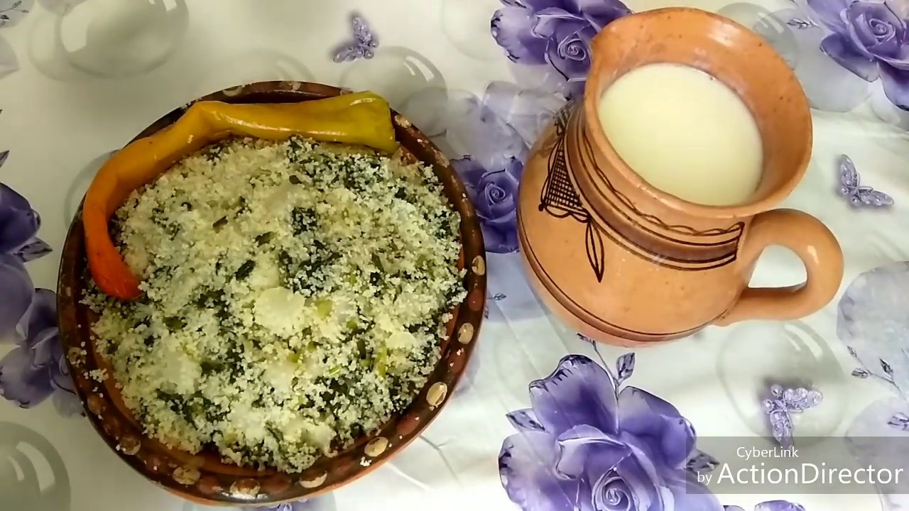 Couscous au navet plat traditionnelle Kabyle  ( Aqqfel s alleft akk d ifarawnis aniwel ansayan )