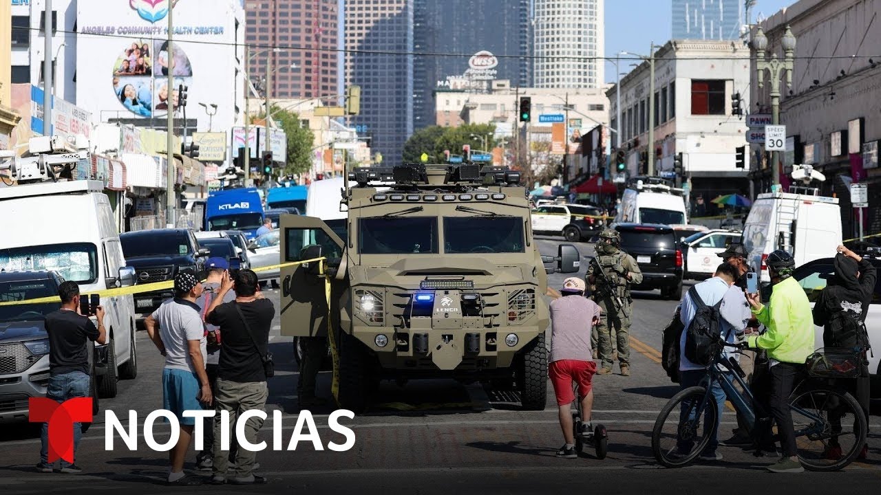 Detienen a 13 personas tras operativo antidrogas en Los &Aacute;ngeles | Noticias Telemundo