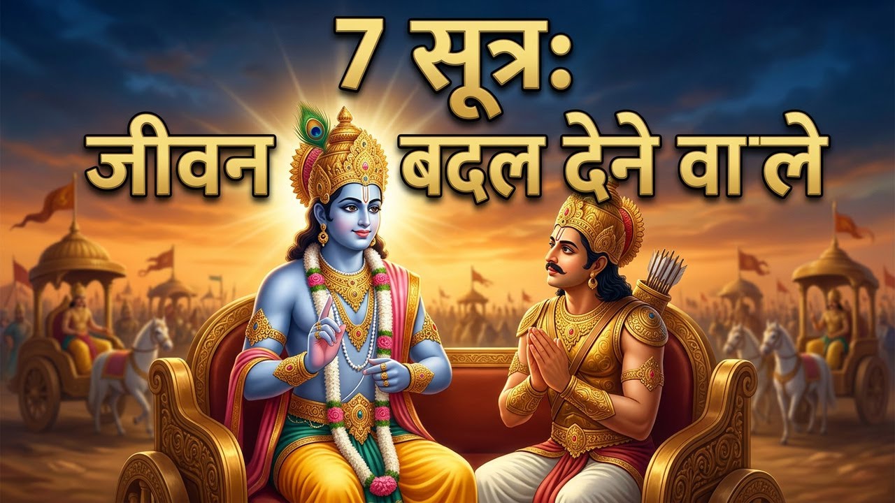 जीवन बदल देने वाला गीता ज्ञान | 7 Life Changing Lessons from Bhagavad Gita #geetagyan