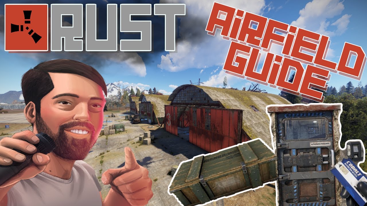 Flughafen Blue Card Room / Lootkisten Tutorial - Airfield Puzzle | RUST