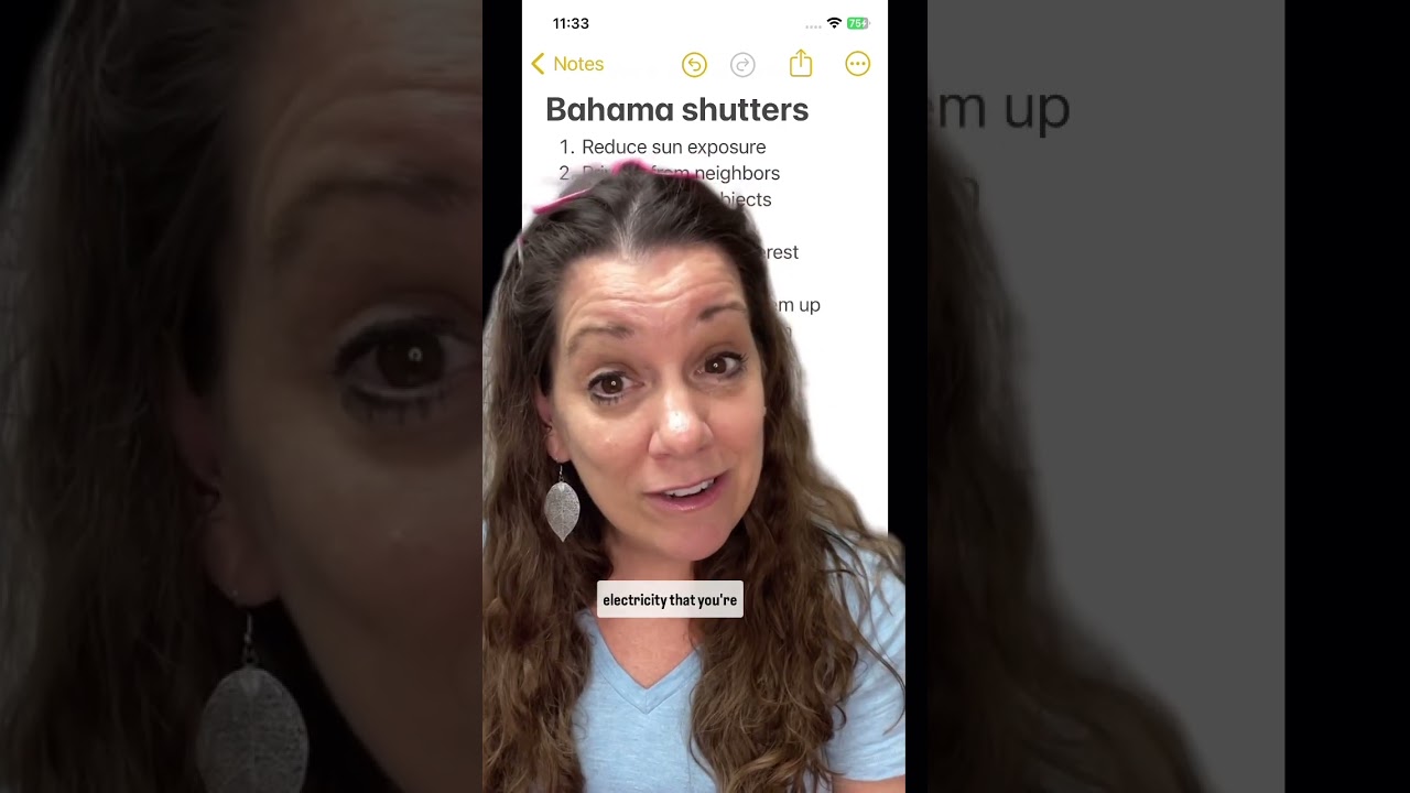 Benefits of Bahama Shutters