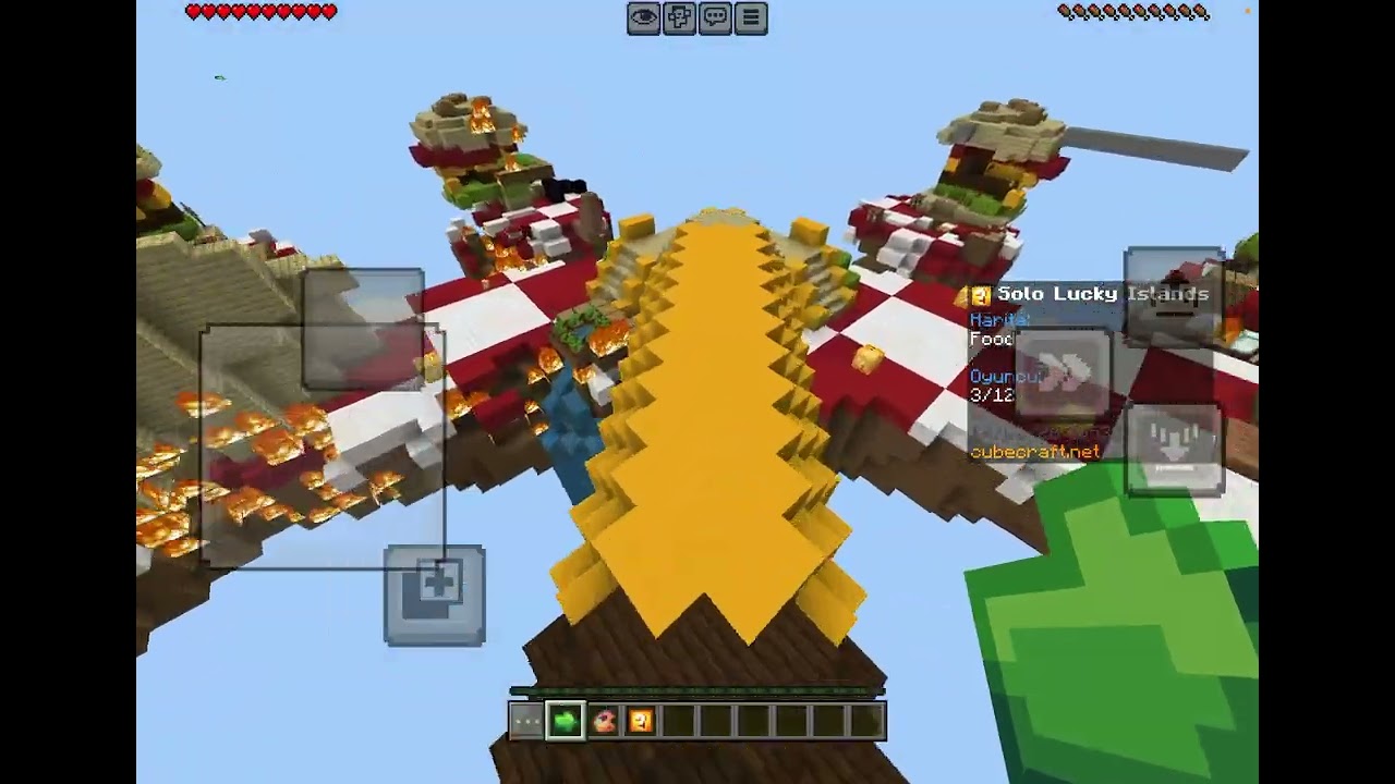 Cubecraft oynuyoruz