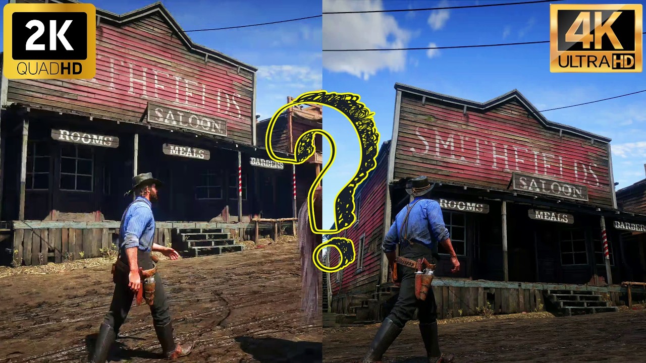 2K vs 4K in Red Dead Redemption 2 &ndash; Which One is Better?