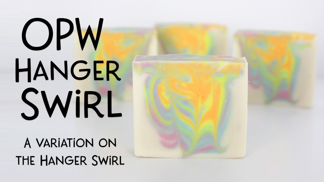One Pot Wonder Hanger Swirl: Cold Process Soap