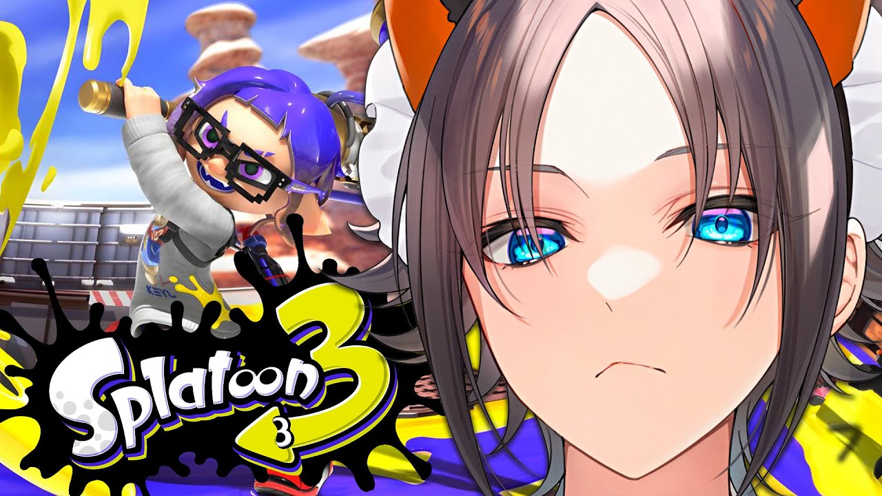 Mysta plays Splatoon 3 for the FIRST time and shoots his GOO everywhere he can making stuff sticky