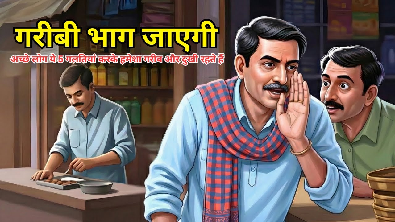 जब तक आप इन २ नियमों का पालन नहीं करेंगे, तब तक आपकी गरिबी नहीं मिटेगी। | Manvit Stories