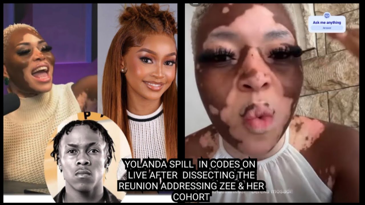 YOLANDA SPILL  IN CODES ON LIVE AFTER  DISSECTING THE REUNION ADDRESSING ZEE & HER COHORT