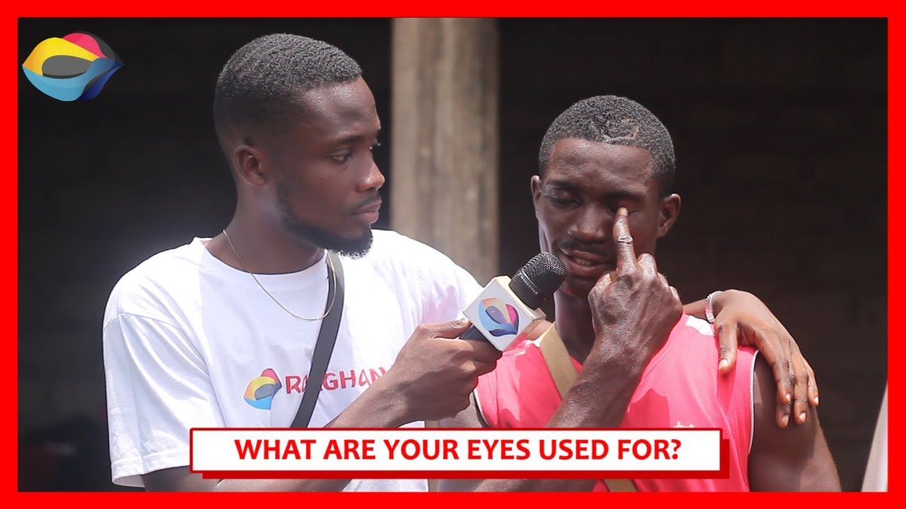 What are your EYES used for? | Street Quiz | Funny African Videos | Funny Videos