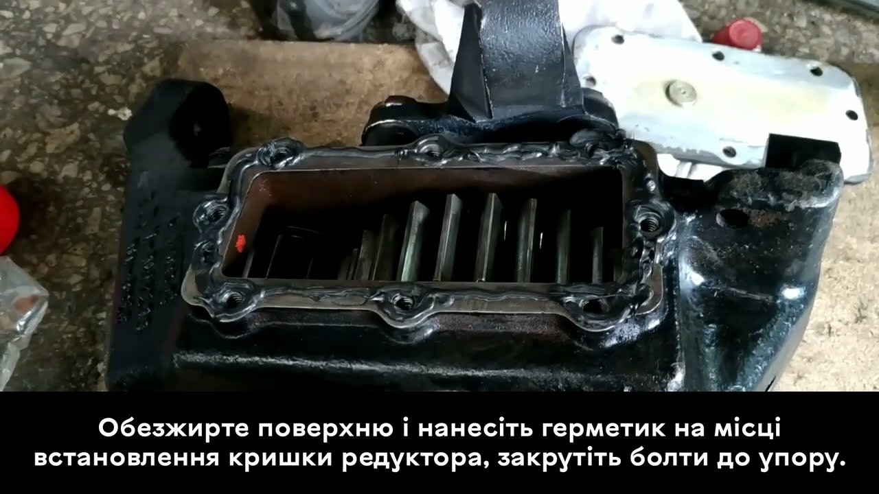 Збірка та регулювання колісного редуктора HMMWV