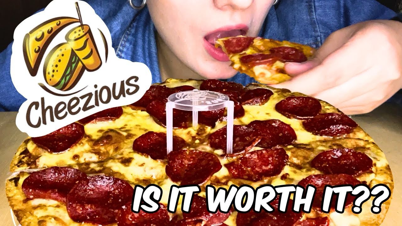 CHEEZY PIZZA ASMR | PEPPERONI PIZZA🍕 #mukbang #asmr #pizza #cheese 
