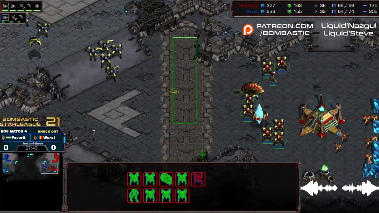 BSL 21 Gosuleague T2 Quarterfinal Favorit v Worst game 1