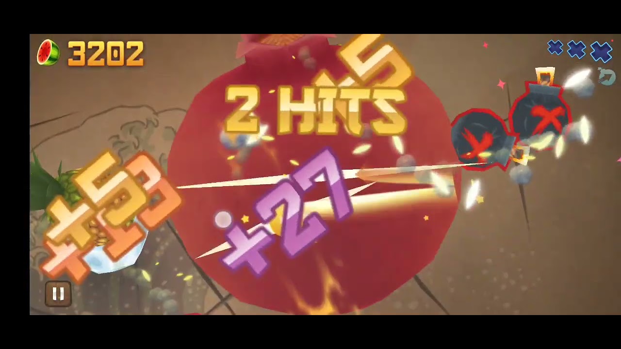 Fruit Ninja Crazy Disco - Classic Mode 2
