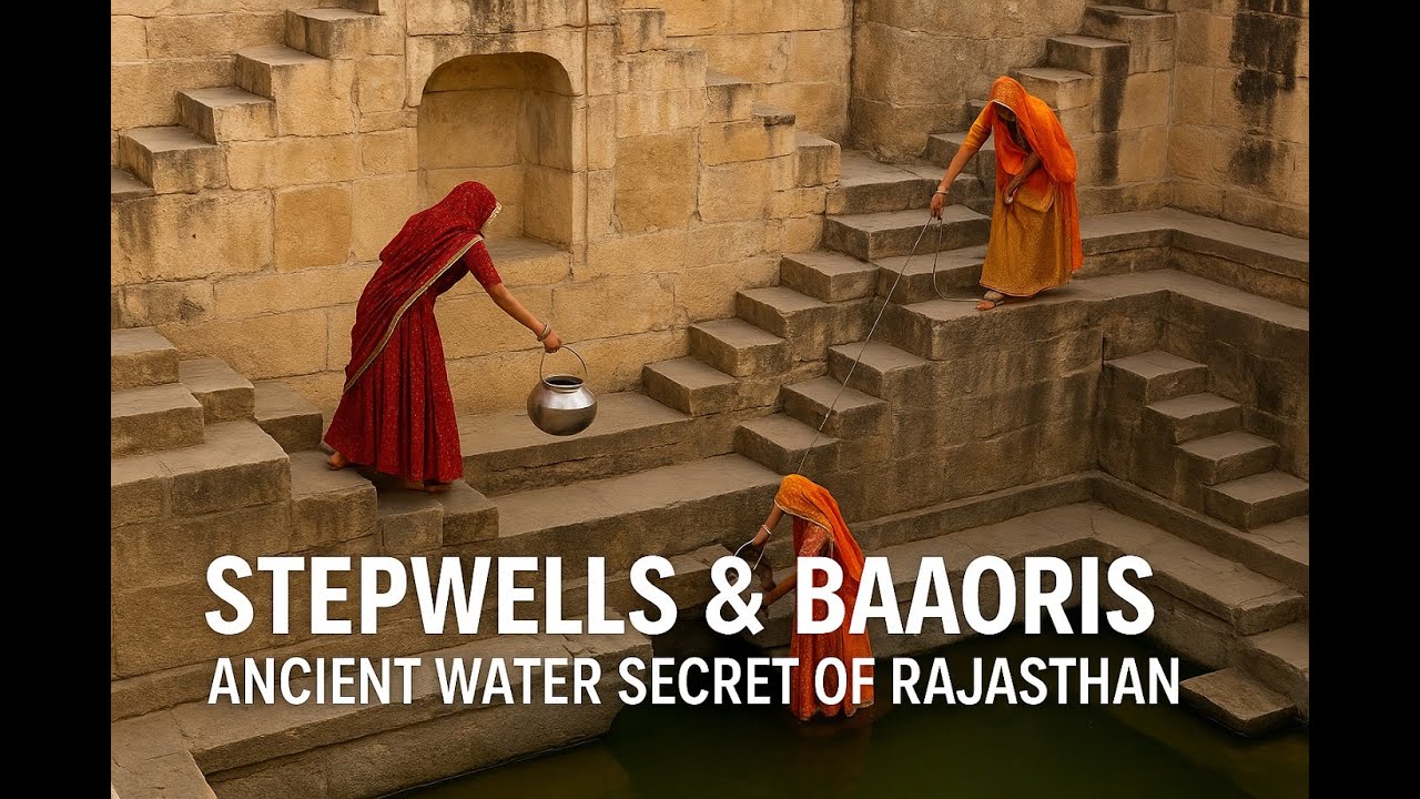 Ancient Water Management Systems of Rajasthan I Johads, Baoris, Stepwalls & Kunds Explained
