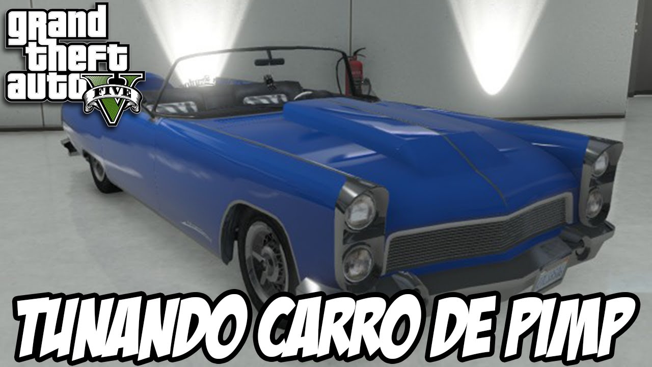 GTA V - Tunando o Vapid Peyote CARRO DE CAFETÃO PIMP