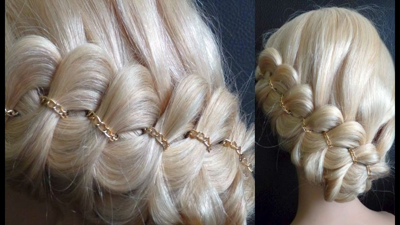 WUNDERSCHÖNE Flecht-Zopf- Frisur: Abiball/Hochzeit. Cute Braid Hairstyle. Peinados