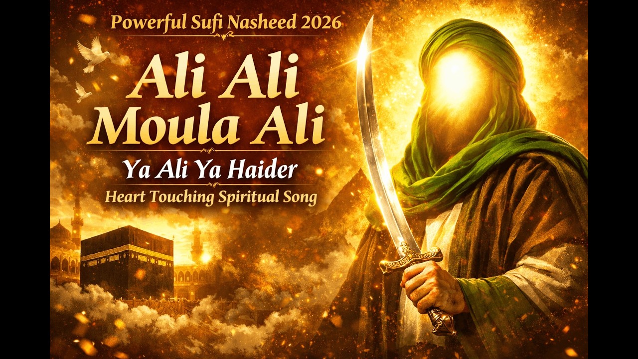 Ali Ali Moula Ali | Powerful Sufi Nasheed 2026 | Ya Ali Ya Haider | Heart Touching Spiritual Song