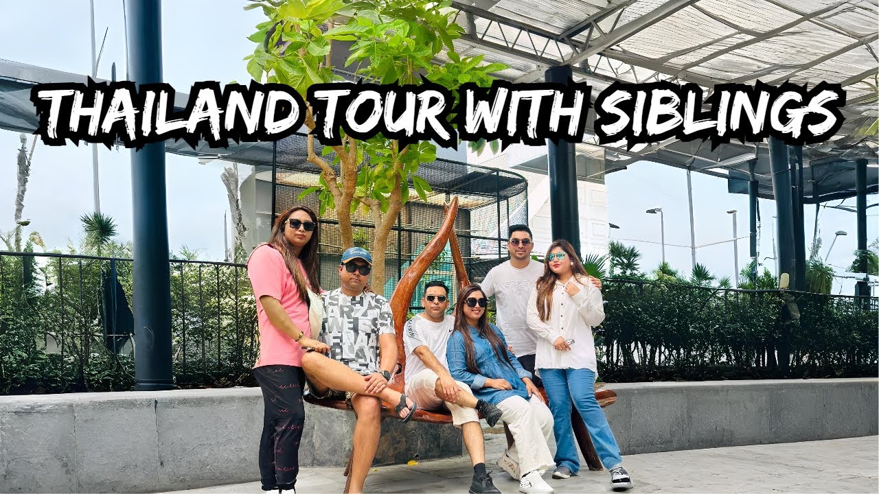 Dhaka To Bangkok  || Thailand || With Siblings || Akash Anika Vlog ||