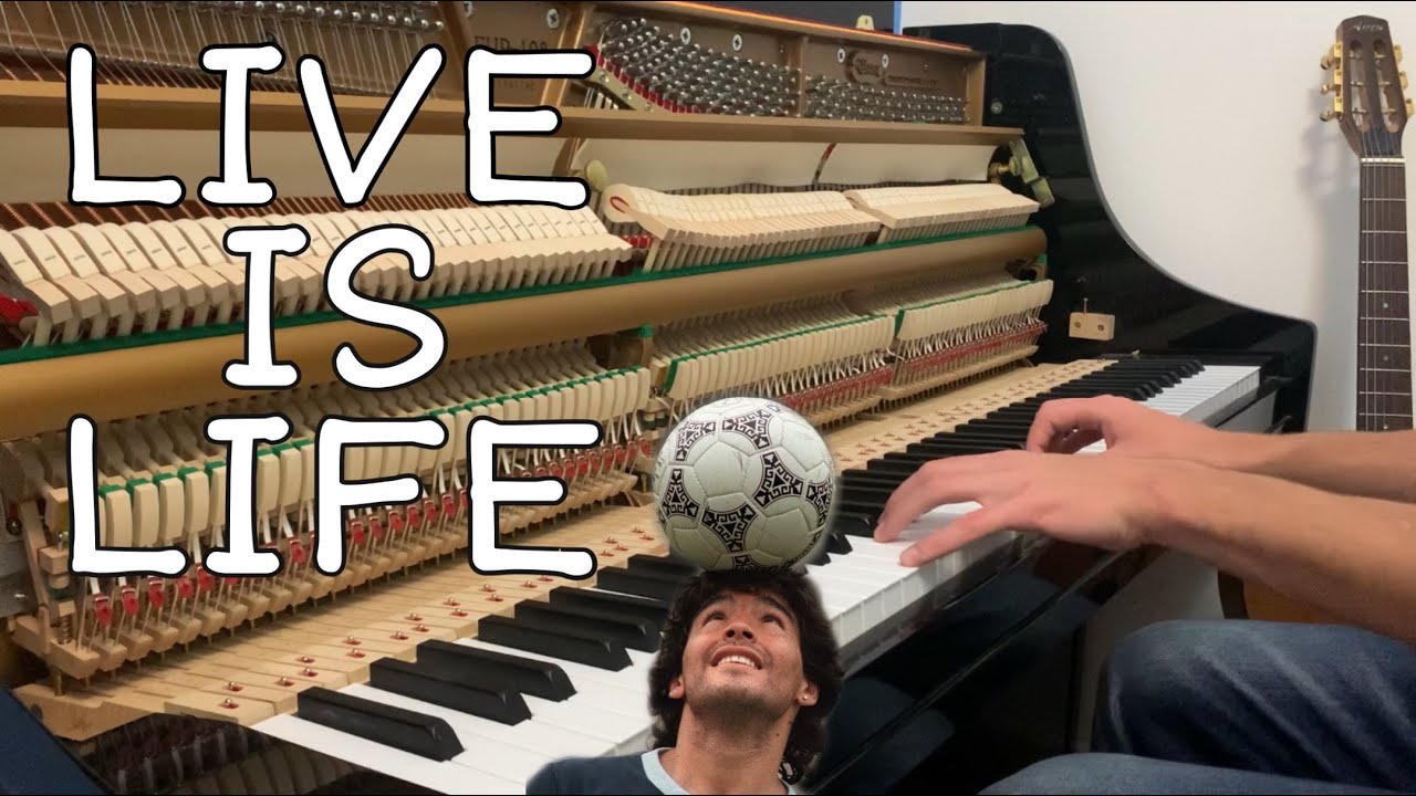 LIVE IS LIFE - Opus (Piano Cover by Giovanni Trifari)
