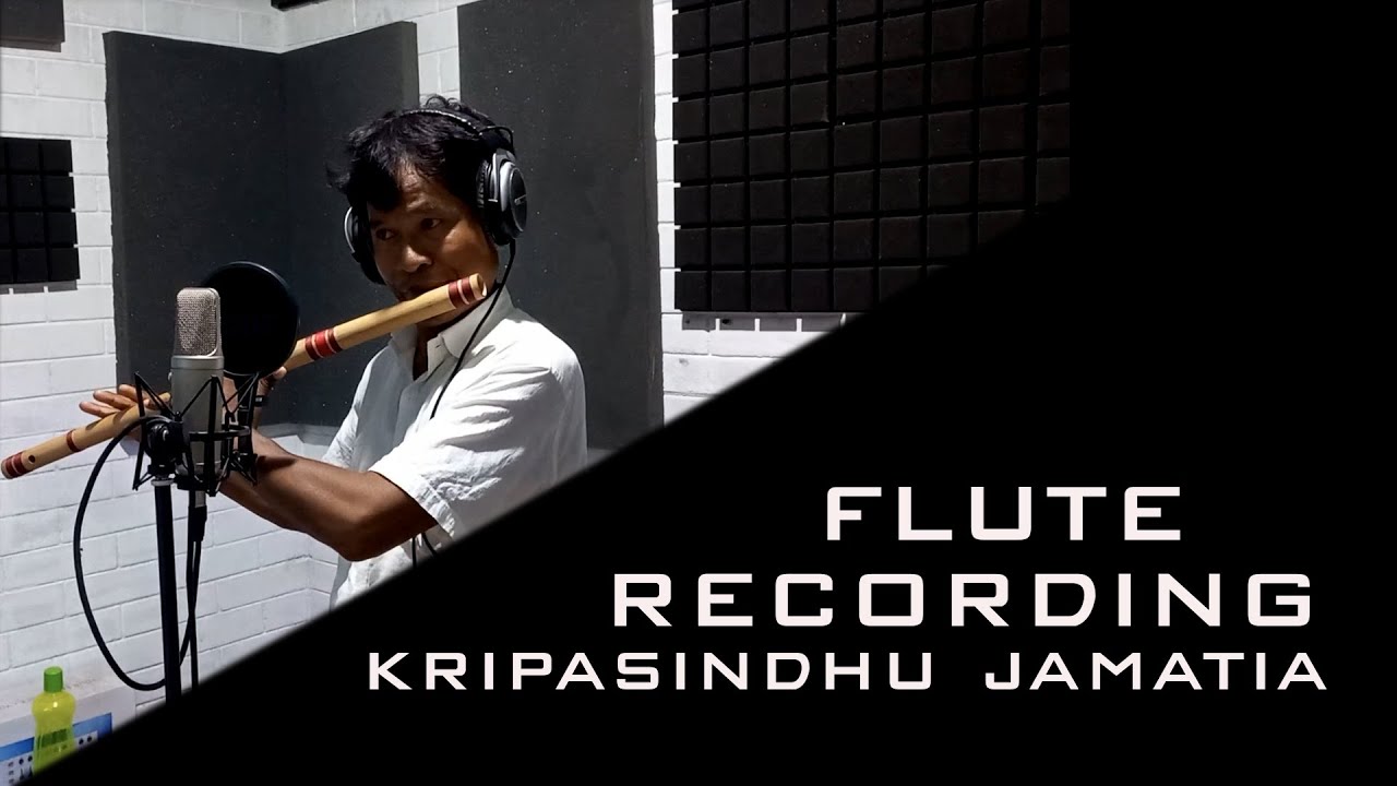 RECORDING SESSION WITH KRIPASINDHU , THE FLUETIST