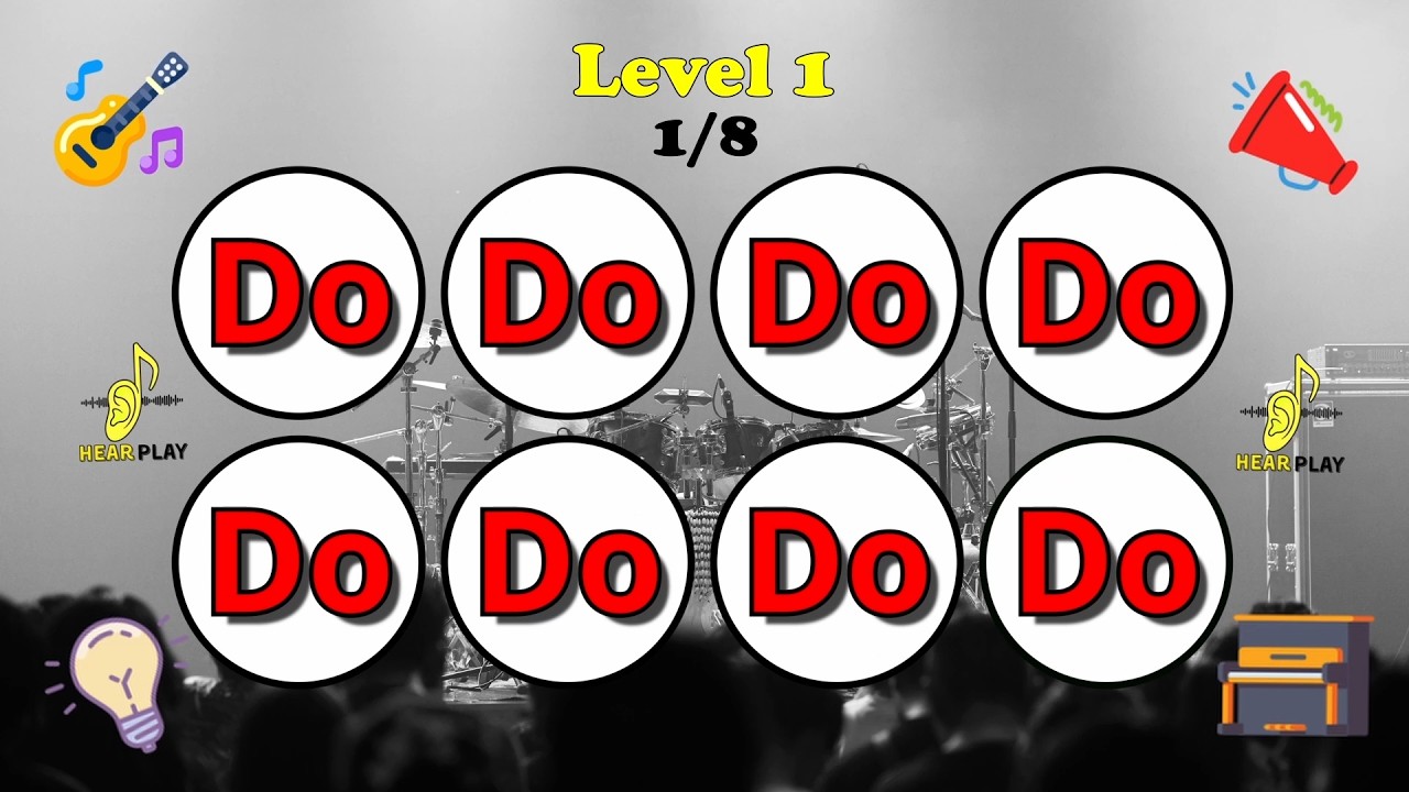 SING THE NOTES ON BEAT Challenge #6 | Levels 1-3 | Listening test