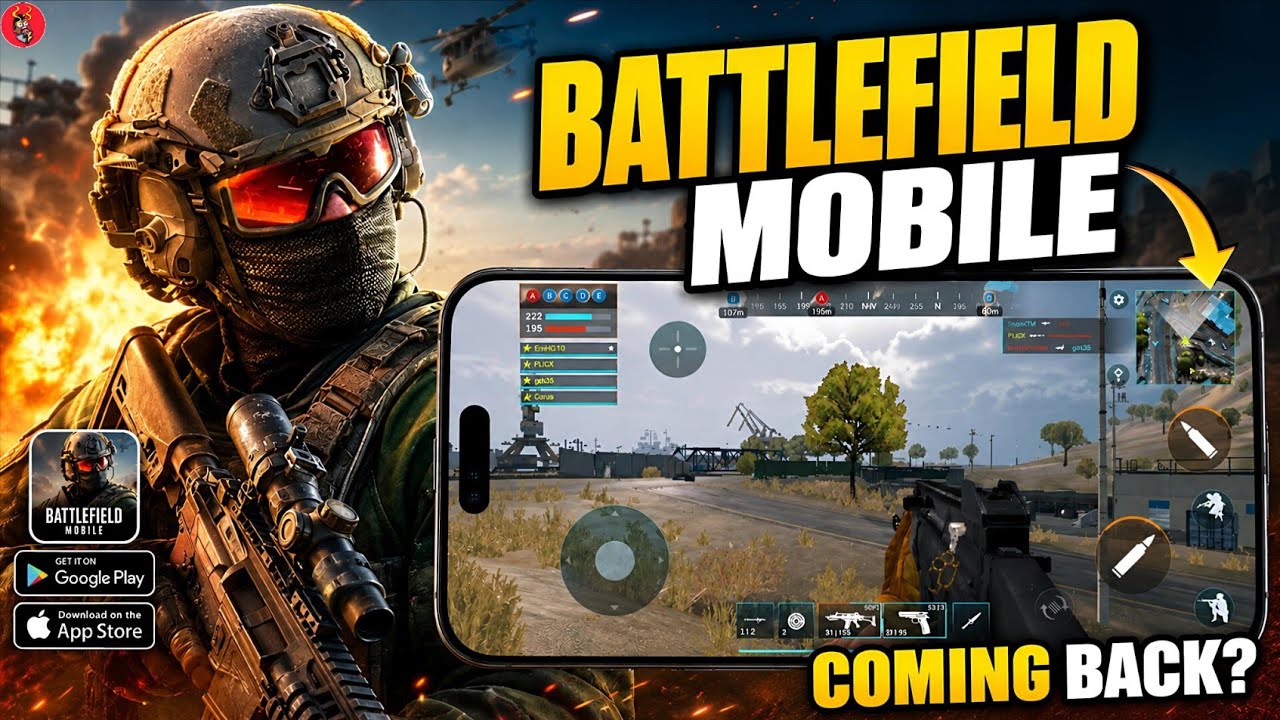 Battlefield Mobile Is BACK!? |  BIG Problem Optimization Might Kill It 💀 | EA New Mobile Shooter 🔥