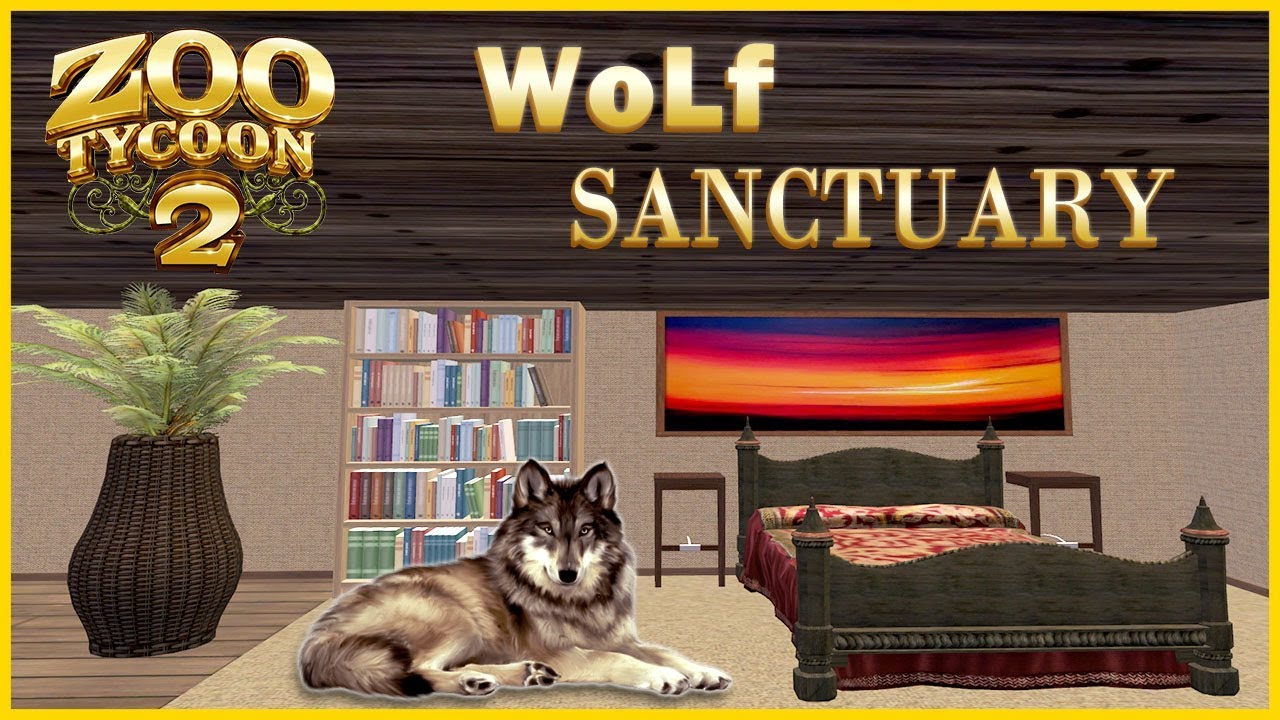 Wolf Sanctuary 🐺 | Cottage in the Mountains | Zoo Tycoon 2 | Speed Build