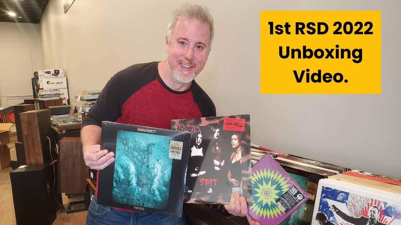 RSD 2022 Unboxing First Vinyl Record Unboxing, RSD Preview RSD22, Preview of Limited Release Records