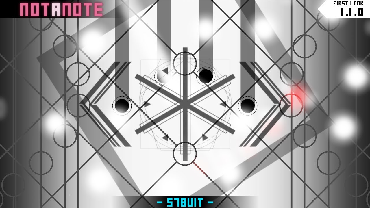 [Notanote New Update] The FIRST rhythm game to license 《Ж》 ??? (First Look/v1.1.0)