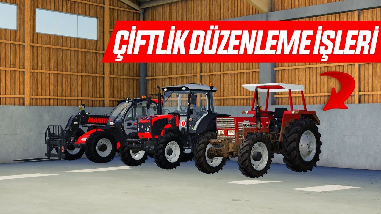 ÇİFTLİK DÜZENLEME İŞLERİ ! FARMİNG SİMULATOR 2019 TÜRKÇE OYNANIŞ