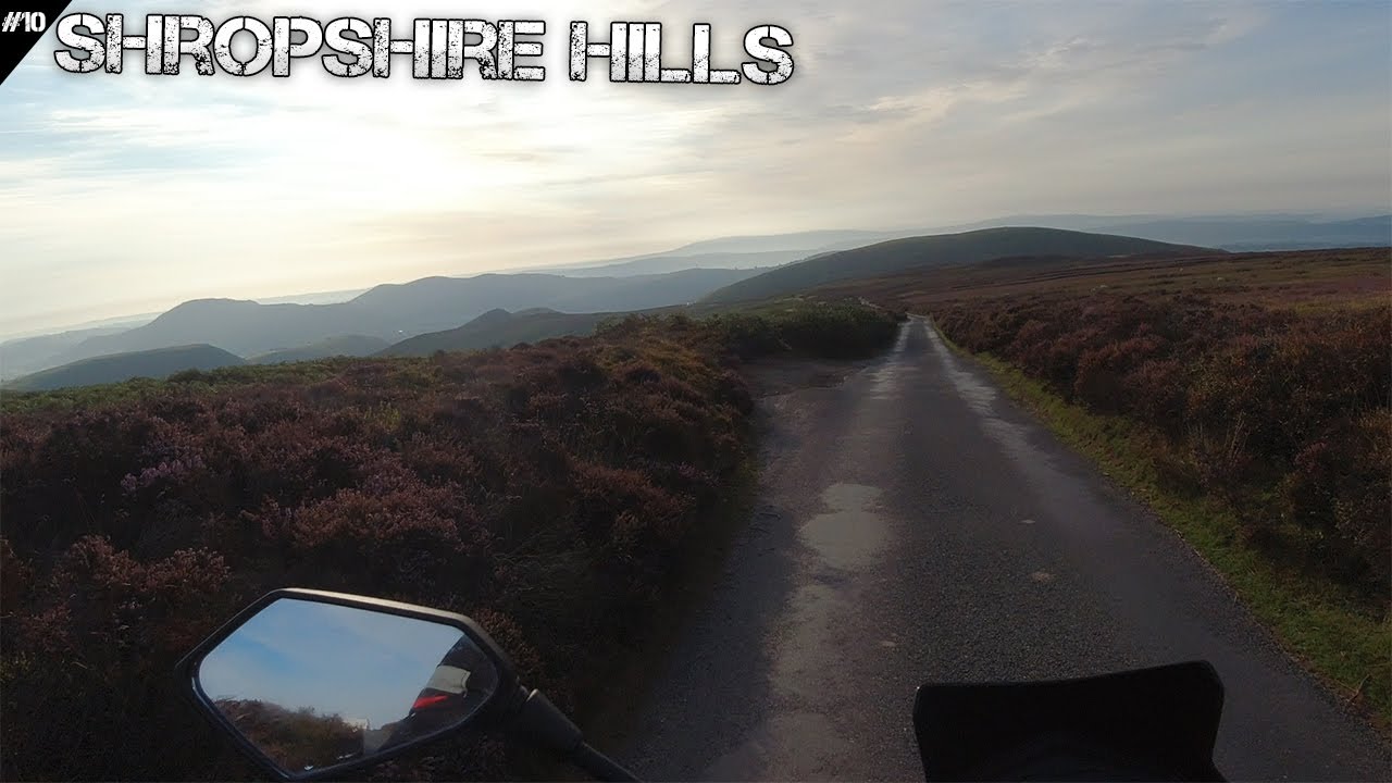 Solo Camping Trip On The 125 | Shropshire Hills