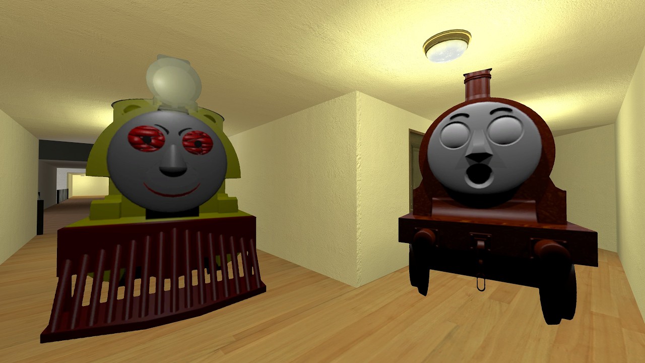 The Train And Proteus Nextbot Gmod