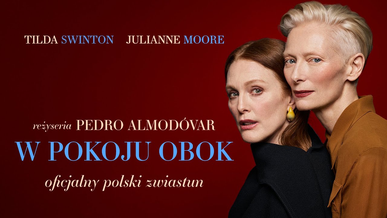 W pokoju obok (2024), reż. Pedro Almódovar, oficjalny zwiastun PL, już na VOD