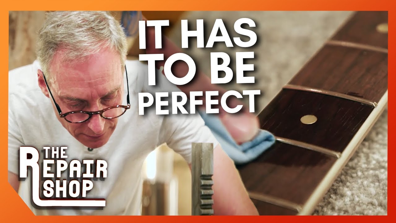 Ремонт 50-летней бас-гитары, на которой невозможно играть | The Repair Shop