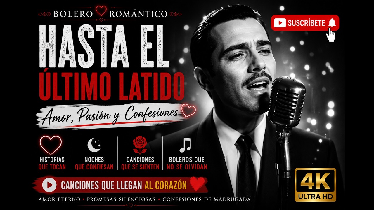 Hasta el Último Latido – Amor, Pasión y Confesiones de Medianoche | Latin Soul & Bolero