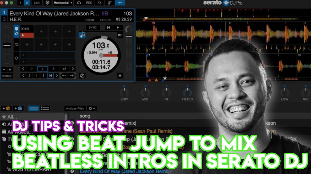 Using Beat Jump To Mix Beatless Intros In Serato DJ - DJ Tips & Tricks